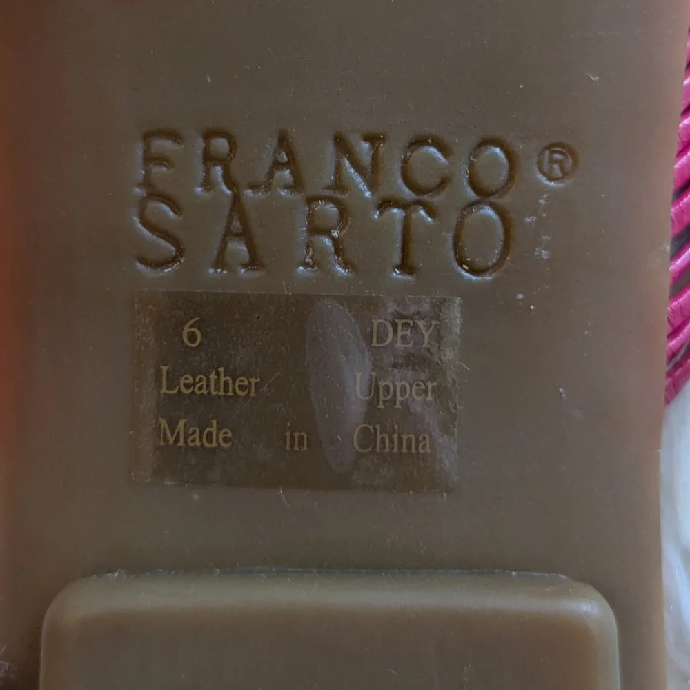 Franco Sarto Vintage Pink Suede Sandals